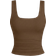 Shein Womens Casual Ruched Square Neck Slim Fit Tank Top
