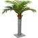 vidaXL Palme Künstlich 6 Blätter 100 cm Grün Künstliche Pflanzen
