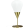 Dyberg Larsen Ballon Opal Messing Bordlampe 45.5cm
