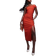 Vesper One Shoulder Midaxi Dress - Rust