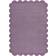 Dunelm Milo Scallop Plain Wool Rug - Lilac Purple 120x170cm