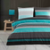 Buymax Bettwäsche 200x220 cm Set Bettbezug Blau (220x200cm)