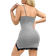 Shein Damen Nacht-/Schlafkleid mit Spitzenbesatz und seitlichen Schlitzen am Saum