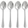 Dunelm Hampton Set of 4 Silver Teaspoons Tea Spoon 15cm 4pcs
