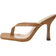 Shein Classic Minimalist Striped Thong Design Womens Stiletto Heel Sandals