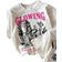 Shein pcsSet Teen Girls Casual Vintage Car Castle Butterfly Girl Print Loose Fit Round Neck Short Sleeve TShirts Suitable For Summer