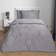 OHS Coverless 7.5 Tog Duvet Set Double Duvet Cover Grey (198x198cm)