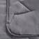 OHS Coverless 7.5 Tog Duvet Set Double Duvet Cover Grey (198x198cm)