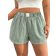 Shein Plus Womens Checkered Decor Vacation Shorts