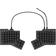 Apos ErgoDox 76 " Hot DOX V2 Split Ergonomic Mechanical Keyboard