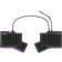 Apos ErgoDox 76 " Hot DOX V2 Split Ergonomic Mechanical Keyboard