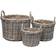 Round Log/Kindling/Storage Hessian Lined, Excellent Quality, Very Strong Basket 39cm 39cm
