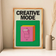 Shein PC Creative Mode Wall Print Colorful Poster Retro Pink Painting Trendy Poster 20x30cm