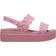 Crocs Brooklyn Woven Low Wedge Sandals - Pink