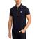 Moncler Collection Tricolor-Trimmed Cotton Piquet Polo Shirt - Blue