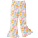 Shein Young Girl Cartoon Flower Print Flare Pants