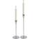 Piet Hein Venus Jupiter Lysestage 2 Stk H 21/29 cm Rustfrit Stål Fyrfadsstage