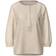 Street One Karierte Seersucker Bluse - Beige