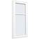 Sparvinduer TS1102 PVC Tophængte vinduer Vindue med 3-lags glas 40x45cm
