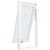 Sparvinduer TS1102 PVC Tophængte vinduer Vindue med 3-lags glas 40x45cm