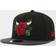 New Era Chicago Bulls 9FIFTY NBA Floral Snapback Cap Black Graphite S-M