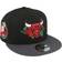 New Era Chicago Bulls 9FIFTY NBA Floral Snapback Cap Black Graphite S-M