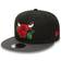 New Era Chicago Bulls 9FIFTY NBA Floral Snapback Cap Black Graphite S-M