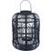 Pacific Lifestyle Black Bamboo and Glass Large Lantern