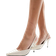 Simmi London Darcia Pointed Slingback Heeled Shoes - Stone/Neutral