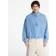 Calvin Klein Relaxed Denim Half Zip Jacket - Denim