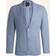 BOSS Blazer Med Slim Fit Og Mikromønster - Blue