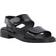 Cashott Casgrace Velcro Sandal Patent - Black