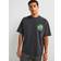 AllSaints Distortion Logo T-Shirt - Washed Black