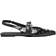 Only Onlaura-5 Sandal Med Hälrem Och Nitar - Svarta