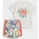 adidas Liberty London Shorts and Tee Set Barn - Cloud White