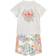 adidas Liberty London Shorts and Tee Set Barn - Cloud White
