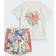 adidas Liberty London Shorts and Tee Set Barn - Cloud White