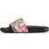 Gucci Supreme Slide Blooms - Beige/Ebony/Pink