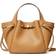 Tory Burch Romy Pebbled Satchel - Braun