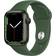 Apple Watch Series 7 41mm Green Aluminium Case with Clover Sport Band