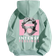 Shein Stmove Sculpture Letter Graphic Hoodie