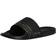 Emporio Armani Logo Band Sliders - Black/Gold