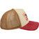 Stetson Heritage Rodeo Trucker Cap - Beige/Red