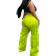 Shein Plus Size Knitted Cargo Pants - Solid Color