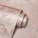Dunelm Crown Signature Damask Rose Wallpaper Rose Gold