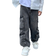 Shein Tween Boy Fashion Casual Black Baggy StraightLeg Cargo Jeans For Dailywear And Fall Clothes