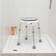 InnovaGoods Swivel And Adjustable Bath Stool Roshawer