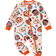 Shein Watermelon Allover Print Long Sleeve Jumpsuit - White