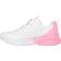 Skechers Girl's Microspec Max Advance Fly 3.0 Sneaker White/Hot Pink Textile/Synthetic