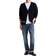 Tommy Hilfiger Relaxed V-Neck Cardigan - Desert Sky